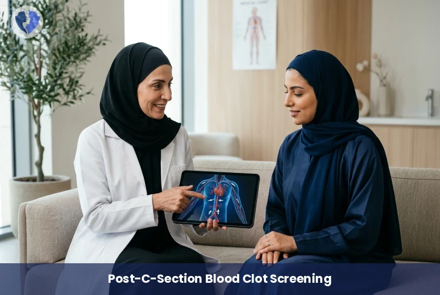 Post-C-Section VTE Risk Protection - Post-C-Section VTE Risk Assessment and D-Dimer Analysis