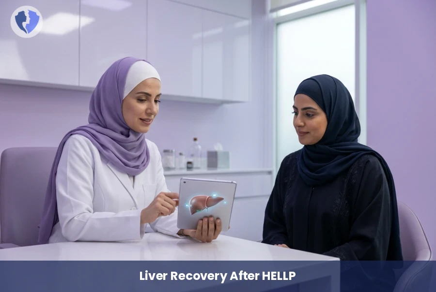Monitor Liver Recovery After HELLP - Post-HELLP Syndrome Hepatic Recovery Monitoring