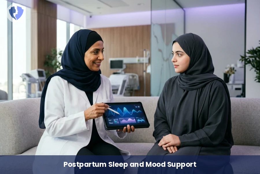 Better Sleep for Stable Mood - Postpartum Sleep-Mood Correlation Assessment