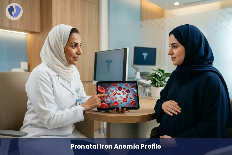 Protect Your Baby from Anemia - Prenatal Iron Deficiency and Anemia Profile (CBC, Ferritin, TIBC, Serum Iron)