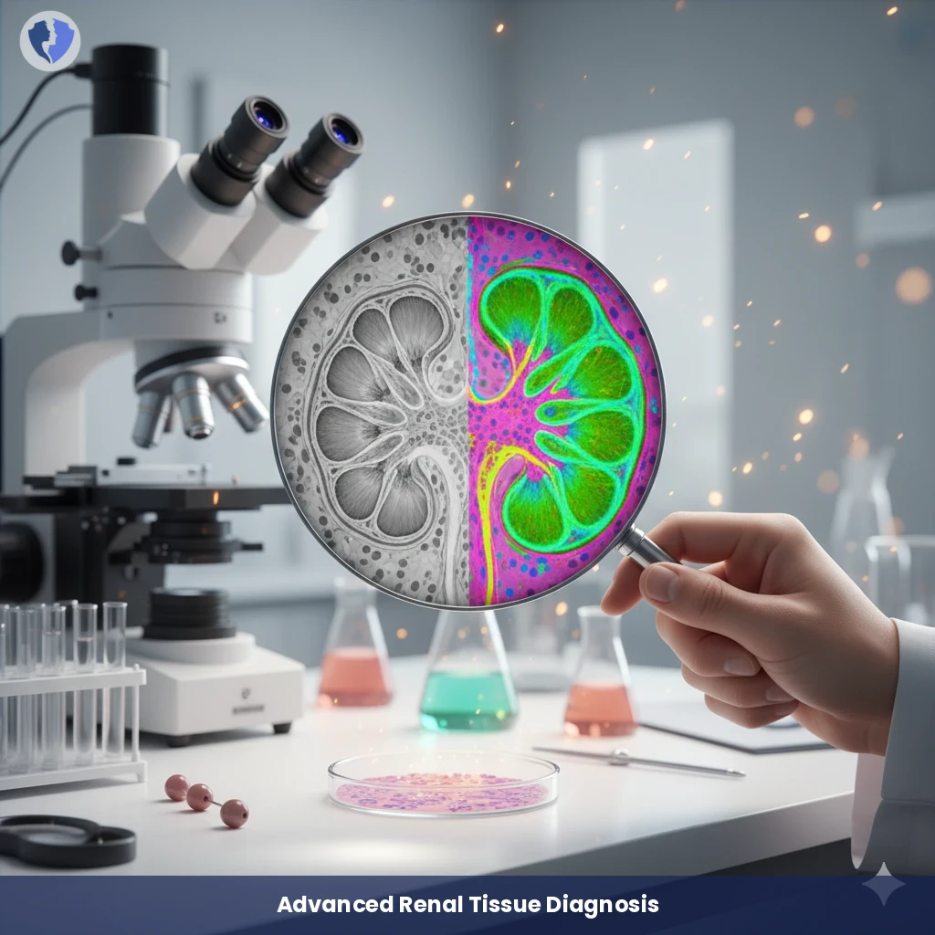 Comprehensive Renal Biopsy - Renal Biopsy: Electron and Immunofluorescence Microscopy