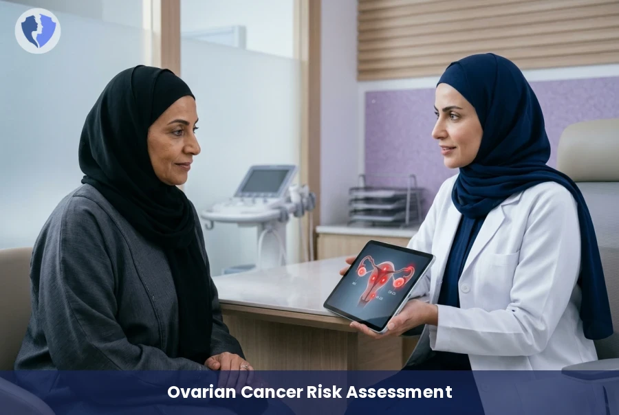 Advanced Ovarian Health Assessment - ROMA Index (HE4 and CA-125) Calculation