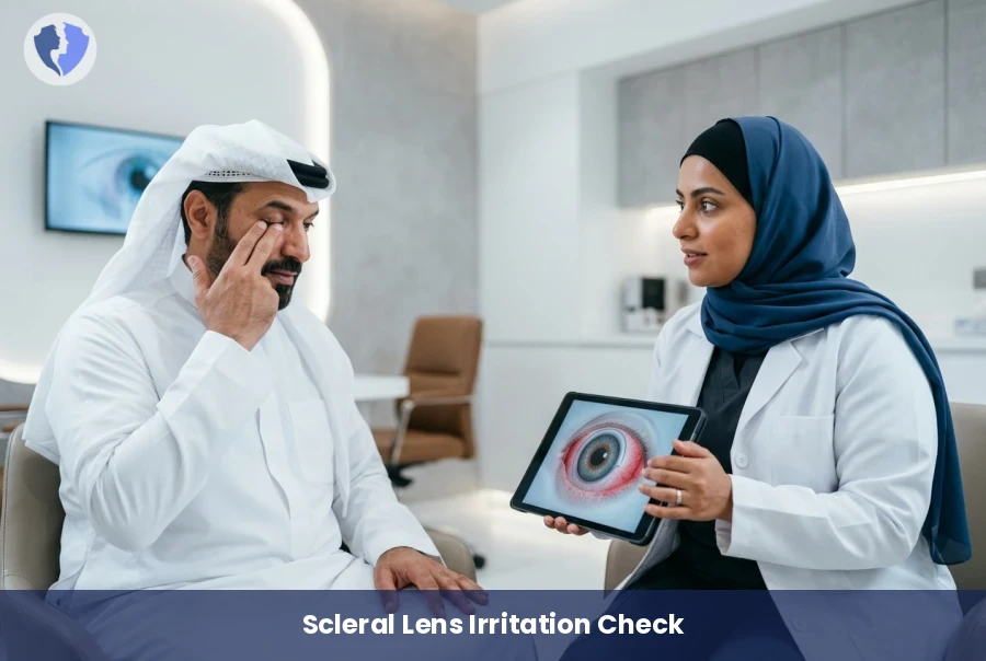 Relieve Scleral Lens Eye Irritation - Scleral Lens Induced Irritation Review