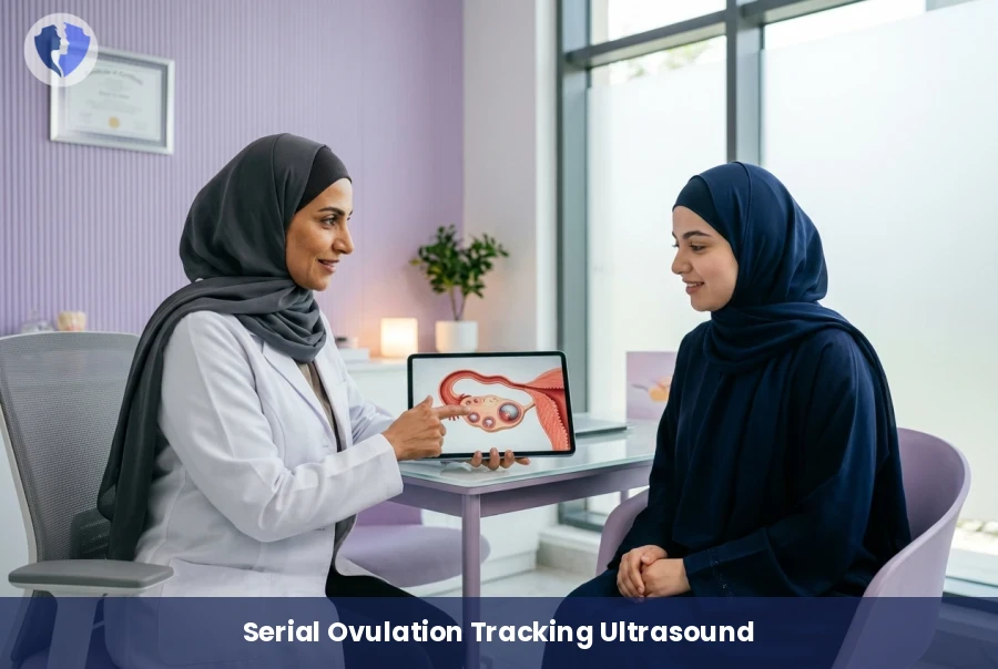 Comprehensive Ovulation Tracking Program for Conception Support - Serial Follicular Tracking Ultrasound