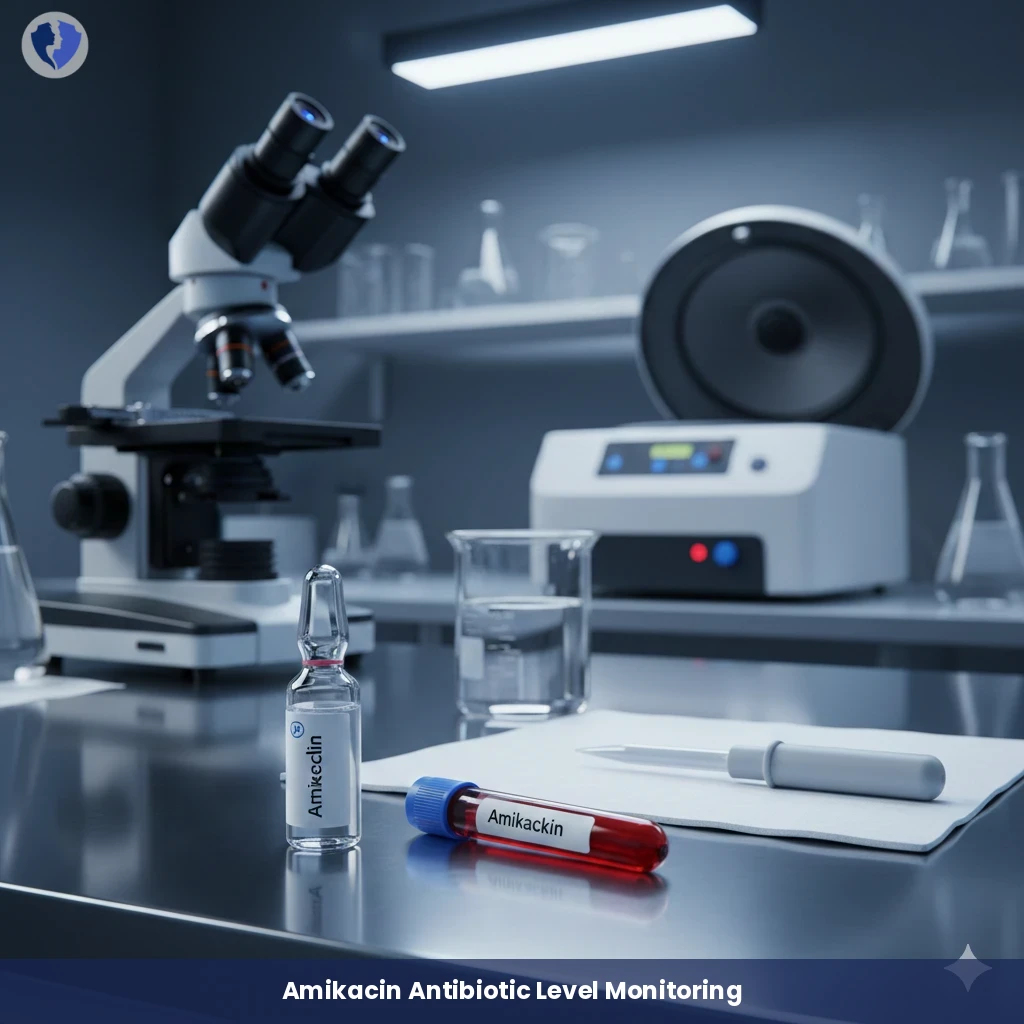Amikacin Antibiotic Level Monitoring - Serum Amikacin Level Test