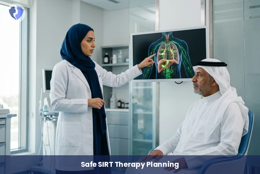 Precision Safety Before SIRT Therapy - Tc-99m MAA Lung Perfusion Scintigraphy (Pre-SIRT)