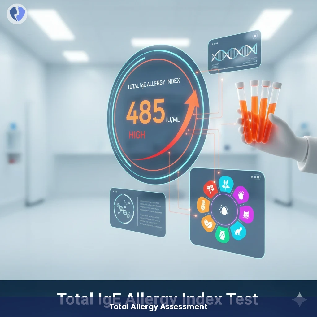 General Allergy Level Test - Total Immunoglobulin E (IgE) Test