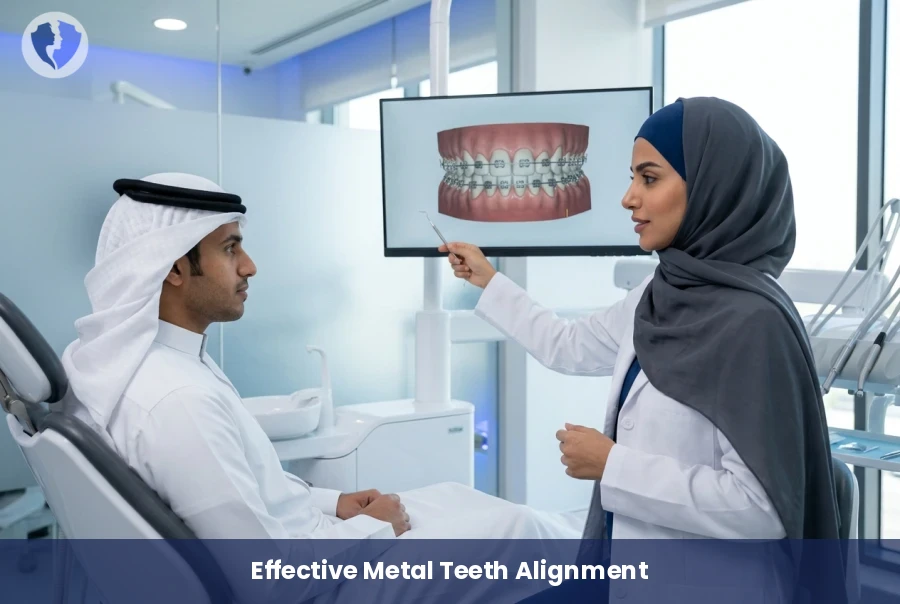Perfect Smile with Metal Braces - Traditional Metal Braces Orthodontic Program