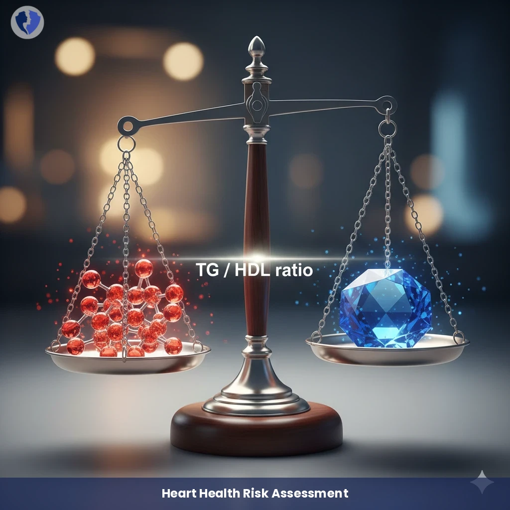 Heart Health Risk Index - Triglyceride to HDL Ratio