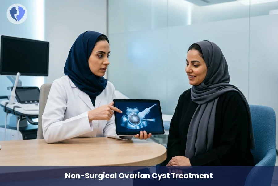 Non-Surgical Ovarian Cyst Treatment - Ultrasound-Guided Ovarian Cyst Alcohol Sclerotherapy