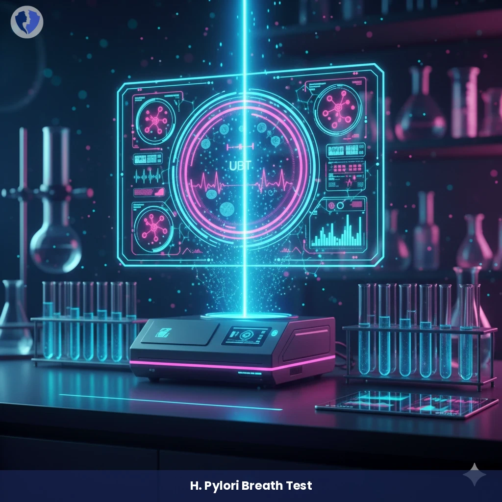 Rapid H. Pylori Breath Test - Urea Breath Test (UBT) - 2 Kits