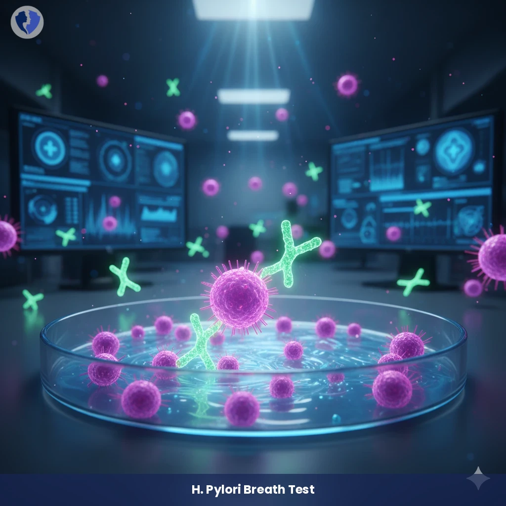 Breath Test for H. Pylori - Urea Breath Test (UBT)