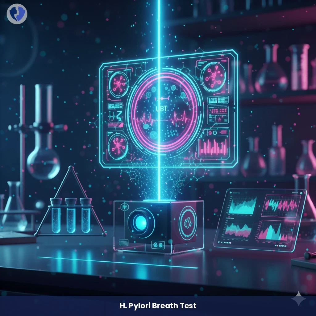 H. Pylori Urea Breath Test - Urea Breath Test (UBT) - 3 Kits