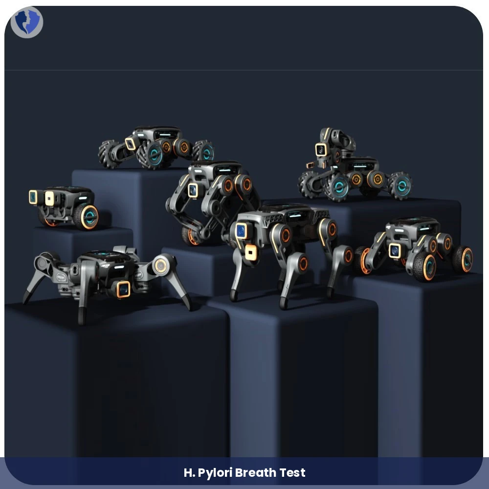 H. Pylori Urea Breath Test - Urea Breath Test (UBT) - 55 Kits