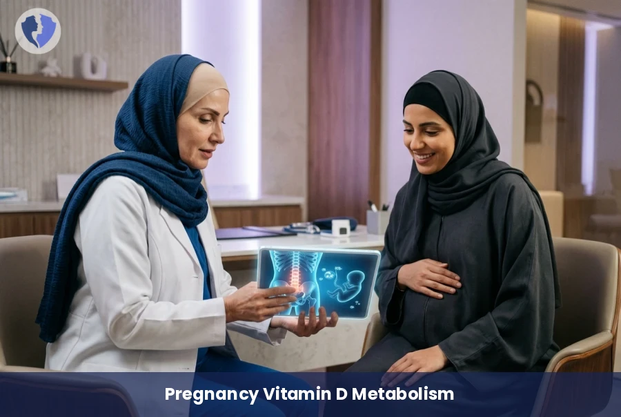 Vitamin D & Calcium Pregnancy Wellness Panel - Vitamin D and Calcium Metabolism Panel for Pregnant Women