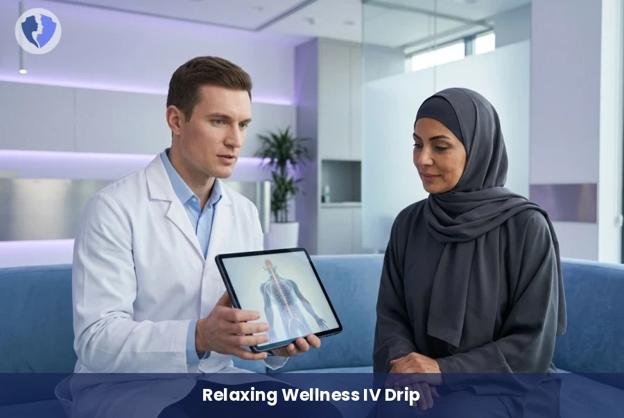 Restore Calm with Relaxation IV - Wellness IV Drip for Relaxation and Recovery