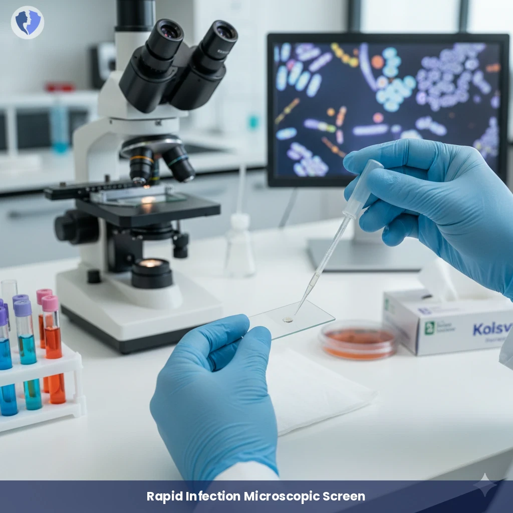 Rapid Microscopic Infection Screen - Wet Mount Microscopic Examination