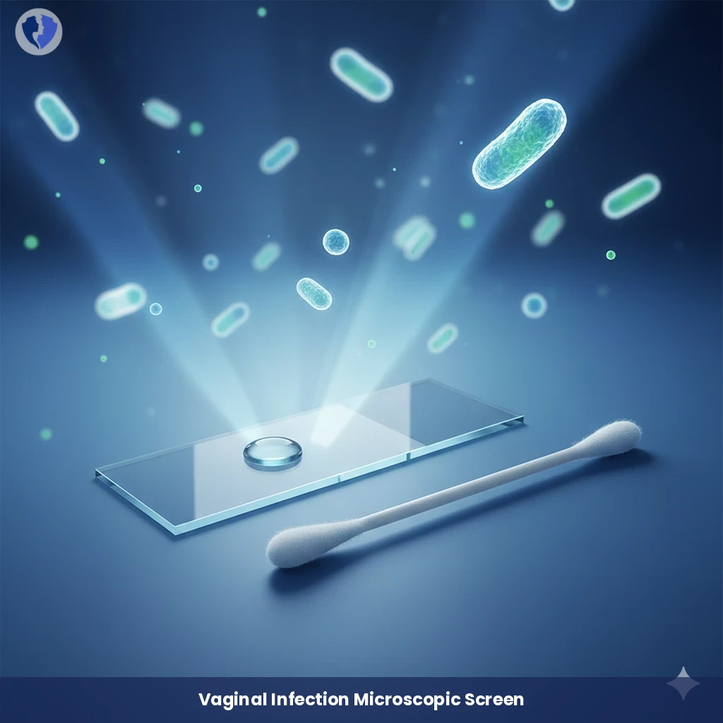Vaginal Swab Microscopic Test - Wet Mount Microscopic Examination of Vaginal Swab