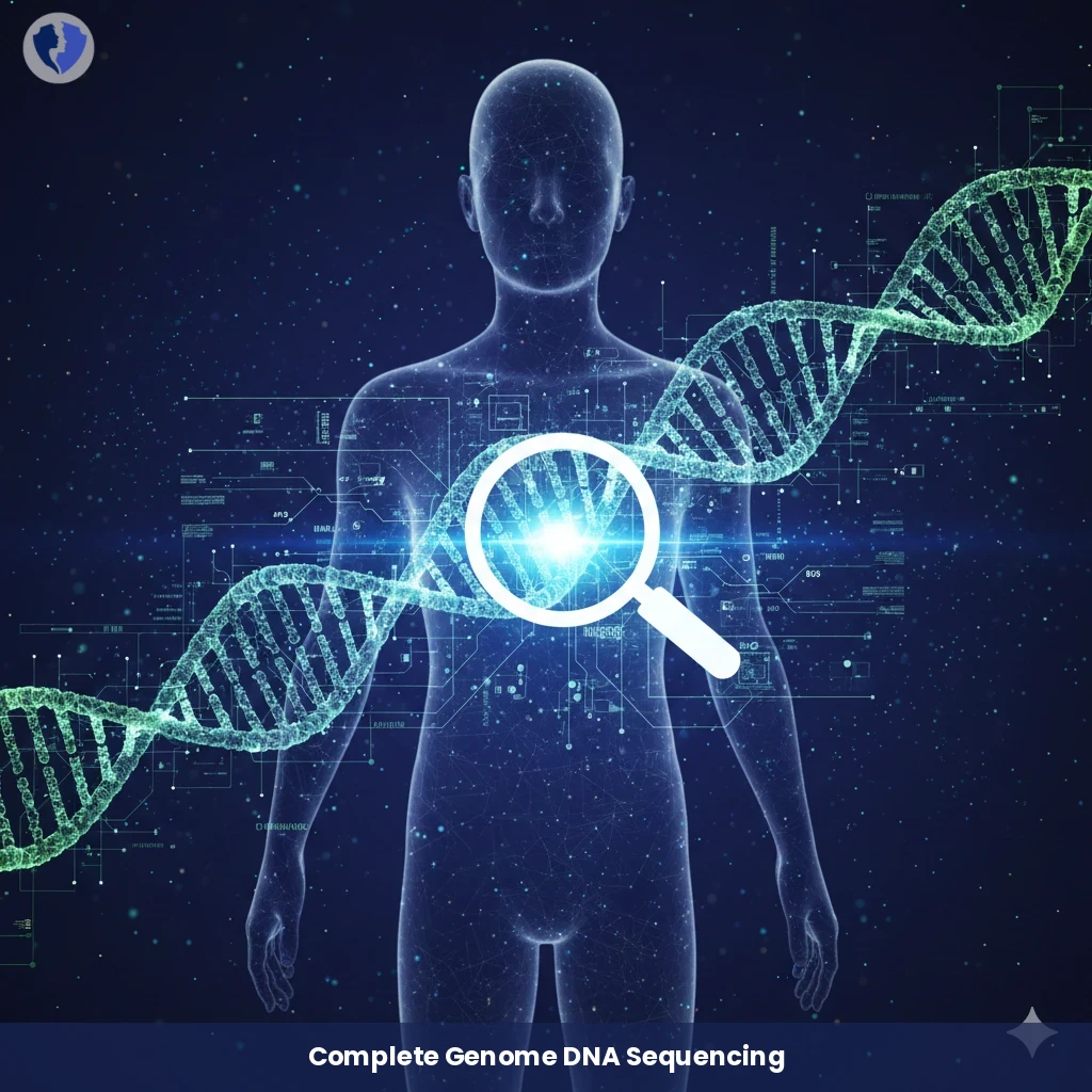 Complete Genetic Code Sequencing - Whole Genome Sequencing (WGS)