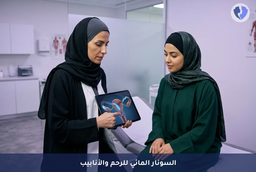 اطمئني على سلامة قنوات فالوب - أشعة السونار المائي للرحم والأنابيب (HyCoSy)