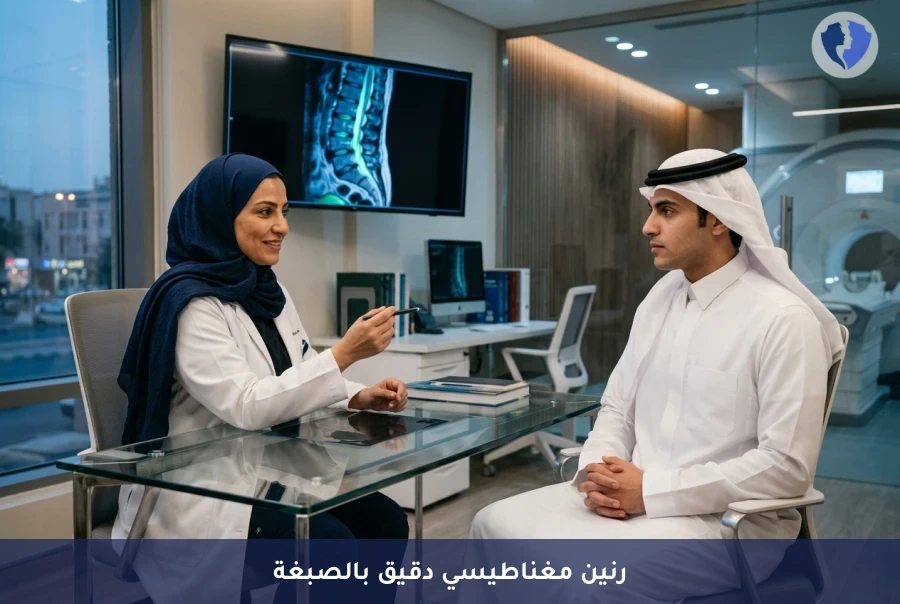 الرنين المغناطيسي بالصبغة - أشعة رنين مغناطيسي على عضو واحد مع الصبغة (MRI)