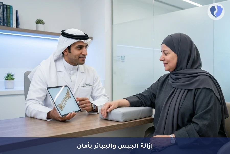 استعد حريتك وحركتك بأمان - إجراء إزالة الجبس والجبائر الطبية