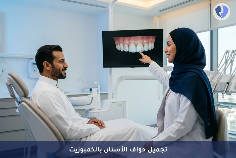 ابتسامة مثالية بلمسة واحدة - إجراء تجميل حواف الأسنان بالكمبوزيت