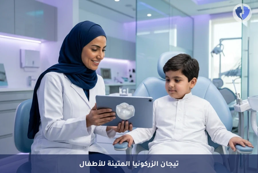 ابتسامة طفلك المشرقة بالزركونيا - إجراء تركيب تيجان الزركونيا للأطفال (Zirconia Crowns)