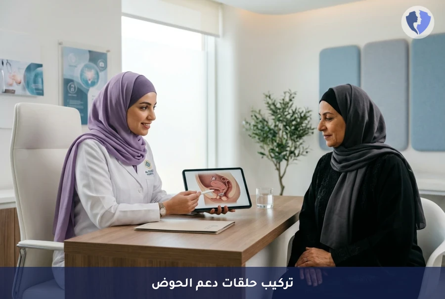 حل غير جراحي لهبوط الرحم - إجراء تركيب وتدريب الحلقات المهبلية (Vaginal Pessary)