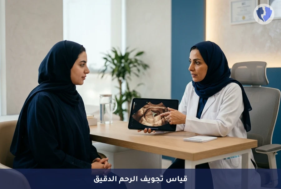 قياس دقيق لرحمك لسلامتك - إجراء قياس طول تجويف الرحم بالمسبار (Uterine Sounding)