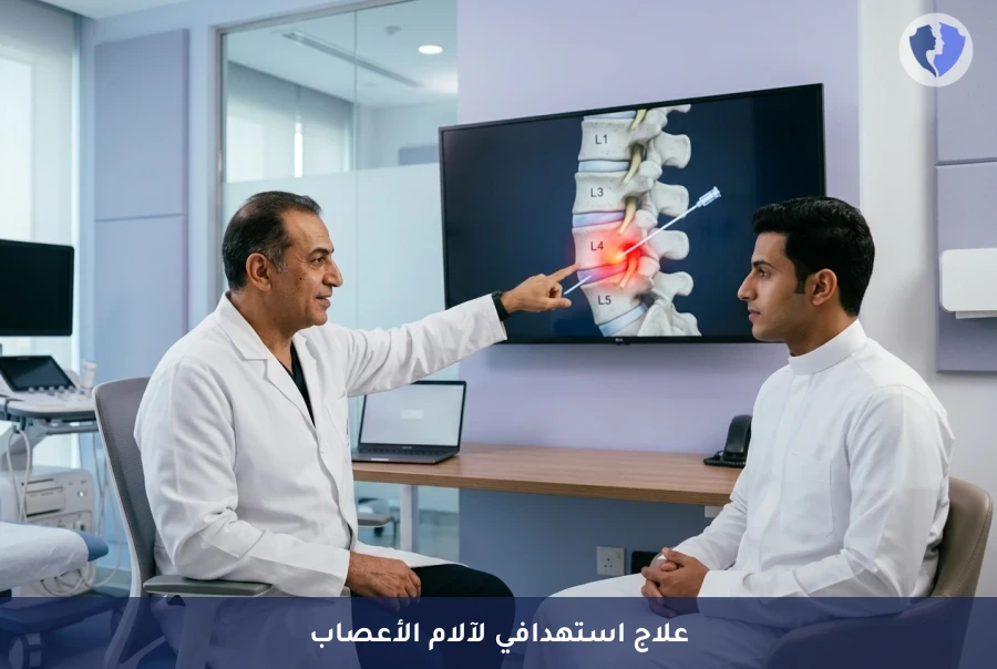 تخلص من آلام الأعصاب بدقة - إحصار جذور الأعصاب الموجه بالأشعة المقطعية (SNRB)