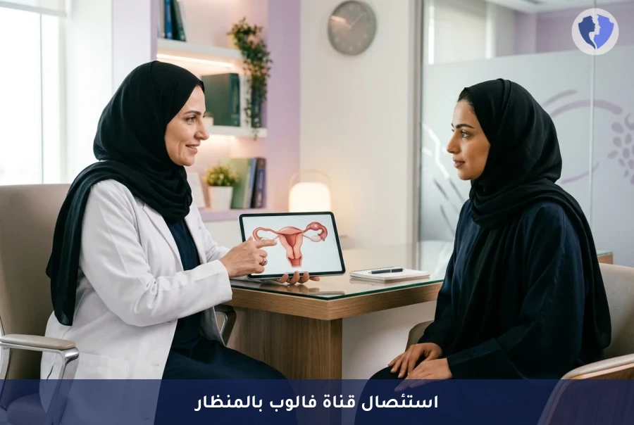 عززي فرص نجاح الحمل والإنجاب - استئصال قناة فالوب بالمنظار (Hydrosalpinx)