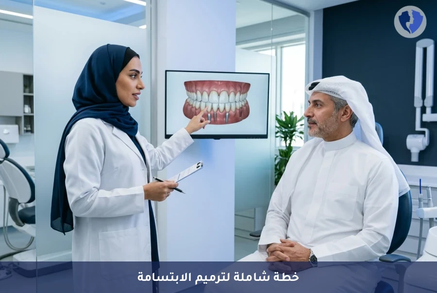 استعد ابتسامتك ووظيفة أسنانك بالكامل - استشارة إعادة تأهيل الفم الكامل