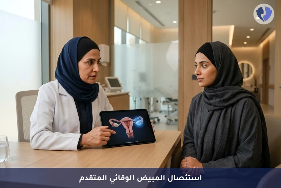 احمي نفسك من سرطان المبيض - استشارة استئصال المبيض وقناتي فالوب الوقائي (RRSO)