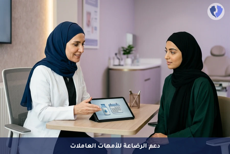 وازني بين عملك ورضاعة طفلك - استشارة العودة للعمل والرضاعة الطبيعية