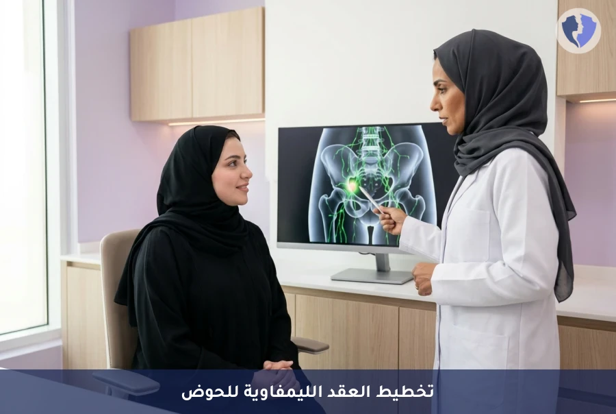 دقة متناهية في تخطيط الأورام - استشارة تخطيط العقد الليمفاوية للحوض (Sentinel Lymph Node Mapping)