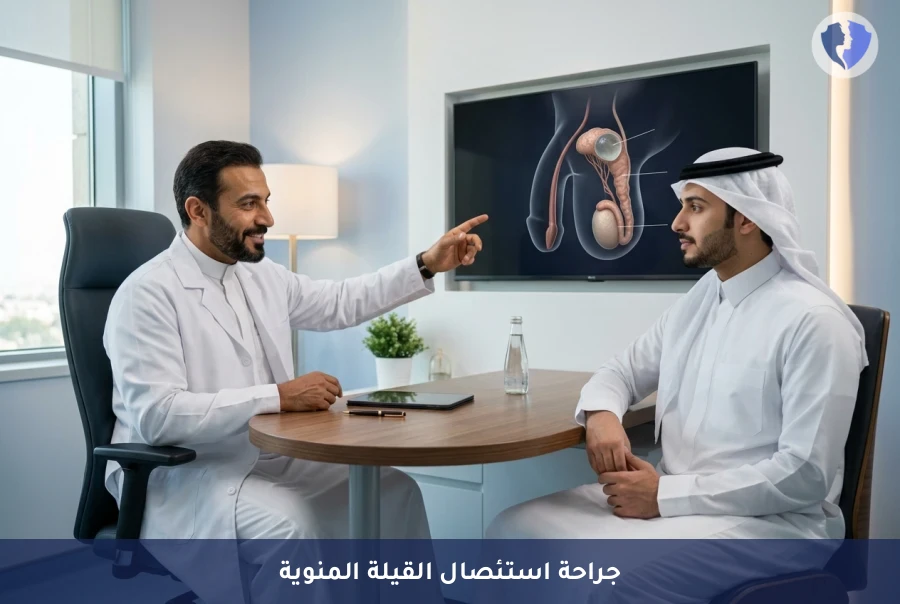 تخلص من آلام القيلة المنوية - استشارة جراحة القيلة المنوية (Spermatocele Excision)
