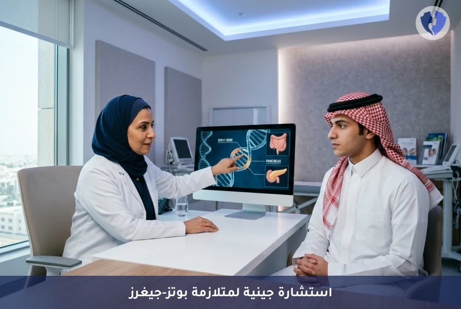 احمِ عائلتك من السرطان الوراثي - استشارة جينية لمتلازمة بوتز-جيغرز (PJS)