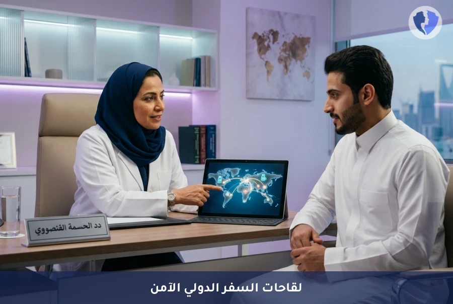 سافر بأمان وصحة تامة - استشارة طب السفر واللقاحات الدولية