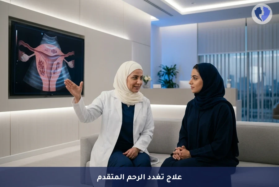حل غير جراحي لتغدد الرحم - استشارة علاج تغدد الرحم بالموجات المركزة (MRgFUS)