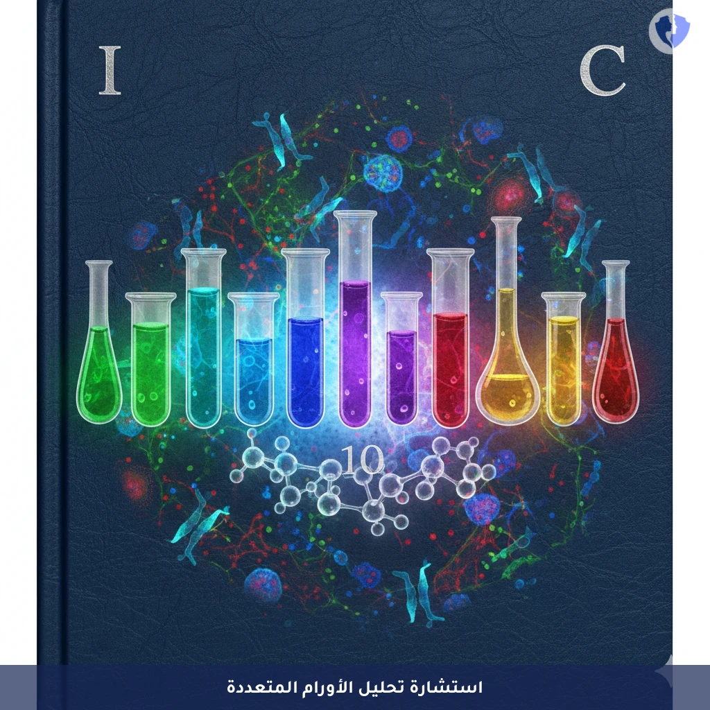 رأي طبي متقدم للأورام - استشارة وتفسير نتائج الكيمياء النسيجية المناعية - 10 علامات (10 Markers)