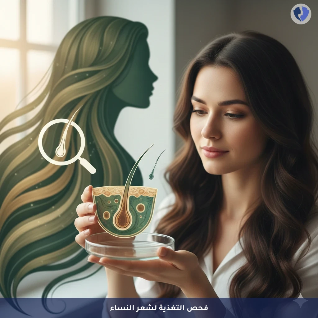 باقة التغذية لصحة شعر المرأة - باقة الفحص الغذائي لصحة شعر النساء