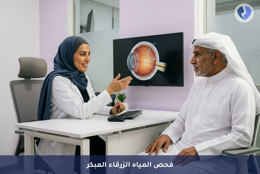 احمِ نظرك من المياه الزرقاء - باقة الفحص المبكر للمياه الزرقاء (الجلوكوما)