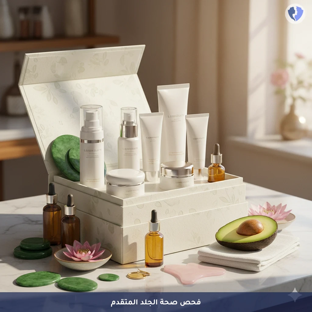 الفحص المتقدم لصحة ونضارة البشرة - باقة الفحص المتقدم لصحة الجلد