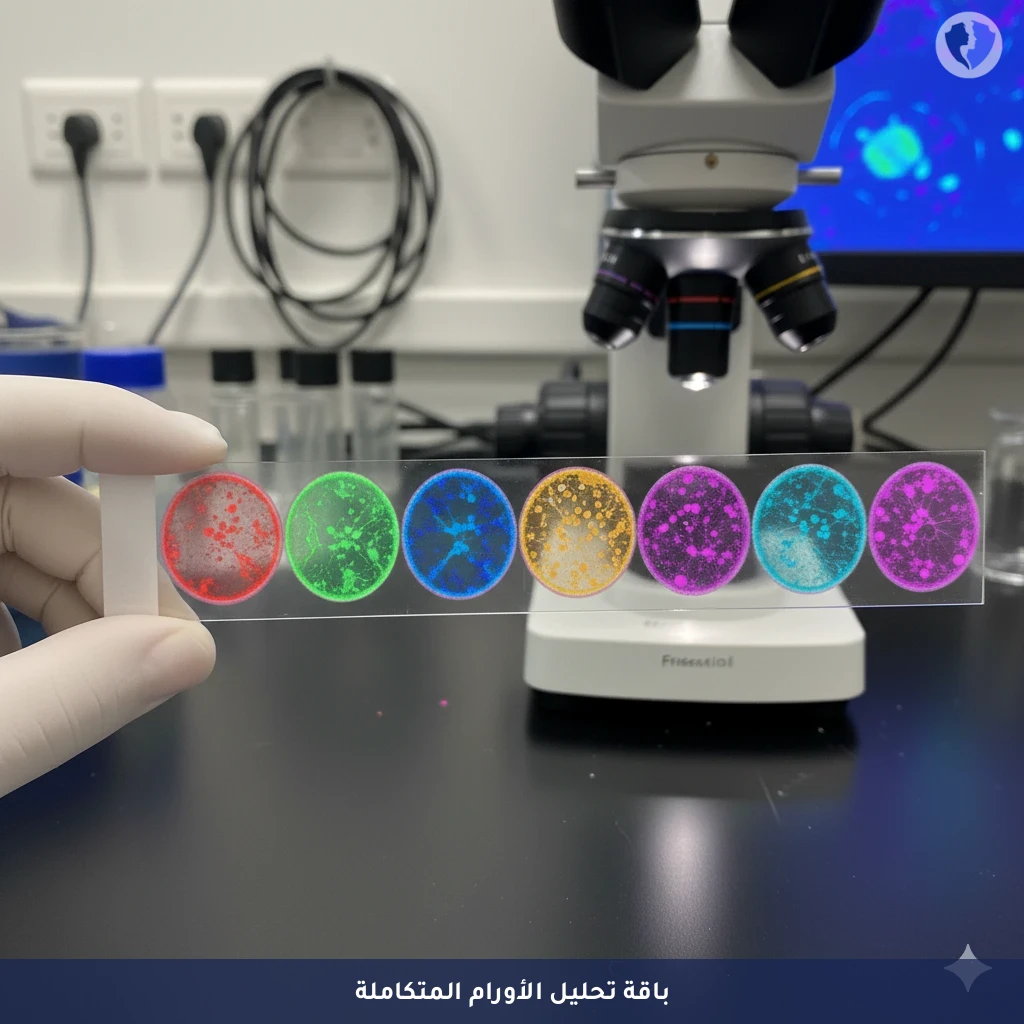 باقة الثمانية مؤشرات للأورام - باقة فحص الكيمياء النسيجية المناعية (IHC) - 8 مؤشرات