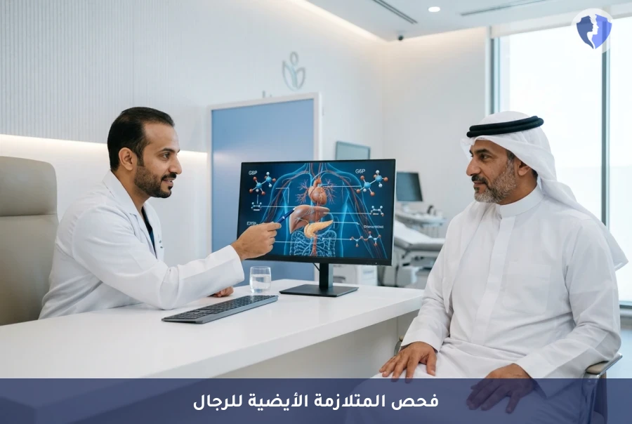عزز صحتك وحيويتك الذكورية - باقة فحص المتلازمة الأيضية وصحة الرجل