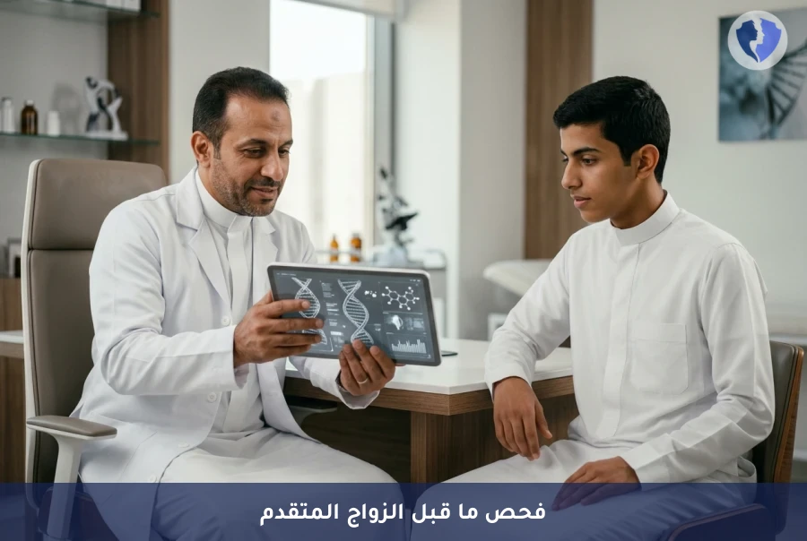 خطوتك الأولى لزواج صحي وآمن - باقة فحص ما قبل الزواج المتقدم للرجال