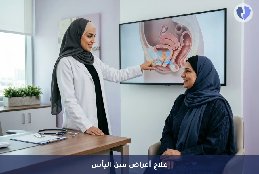 حلول متكاملة لراحة المرأة بعد اليأس - برنامج إدارة المتلازمة البولية التناسلية لسن اليأس (GSM)