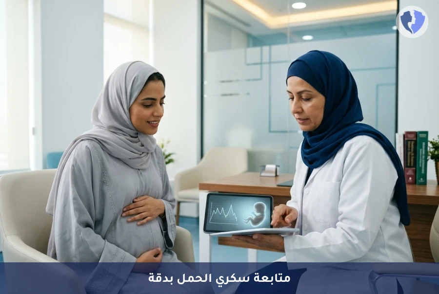 تحكمي بسكري الحمل بأمان - برنامج الإشراف الطبي لسكري الحمل