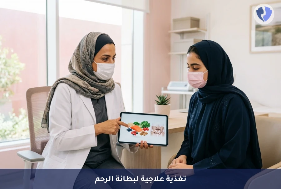 تخلصي من آلام بطانة الرحم - برنامج التغذية العلاجية لبطانة الرحم المهاجرة